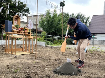 地鎮祭　斎鋤